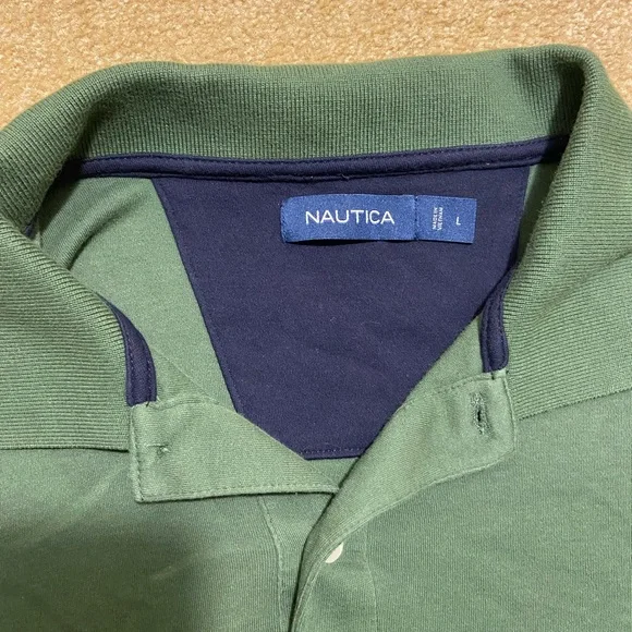 Men’s Large Green Polo shirt - Picture 2 of 3